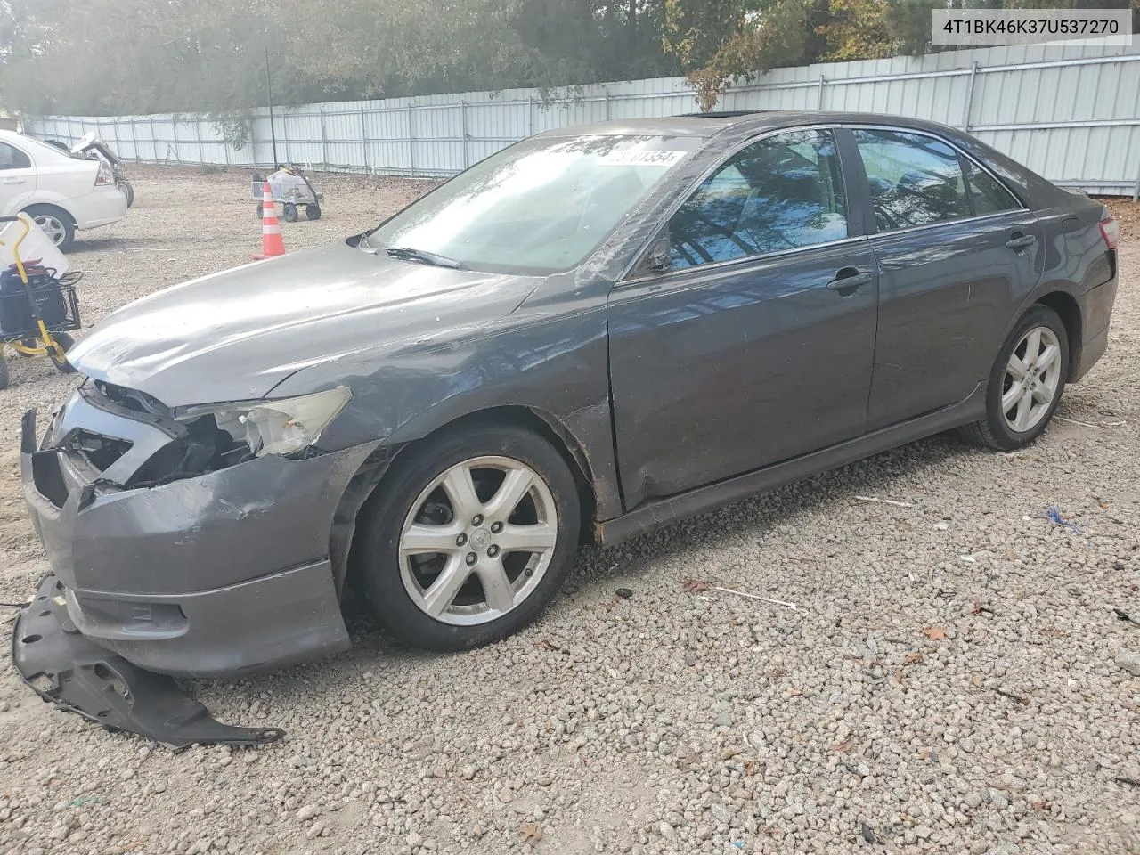 2007 Toyota Camry Le VIN: 4T1BK46K37U537270 Lot: 78701354