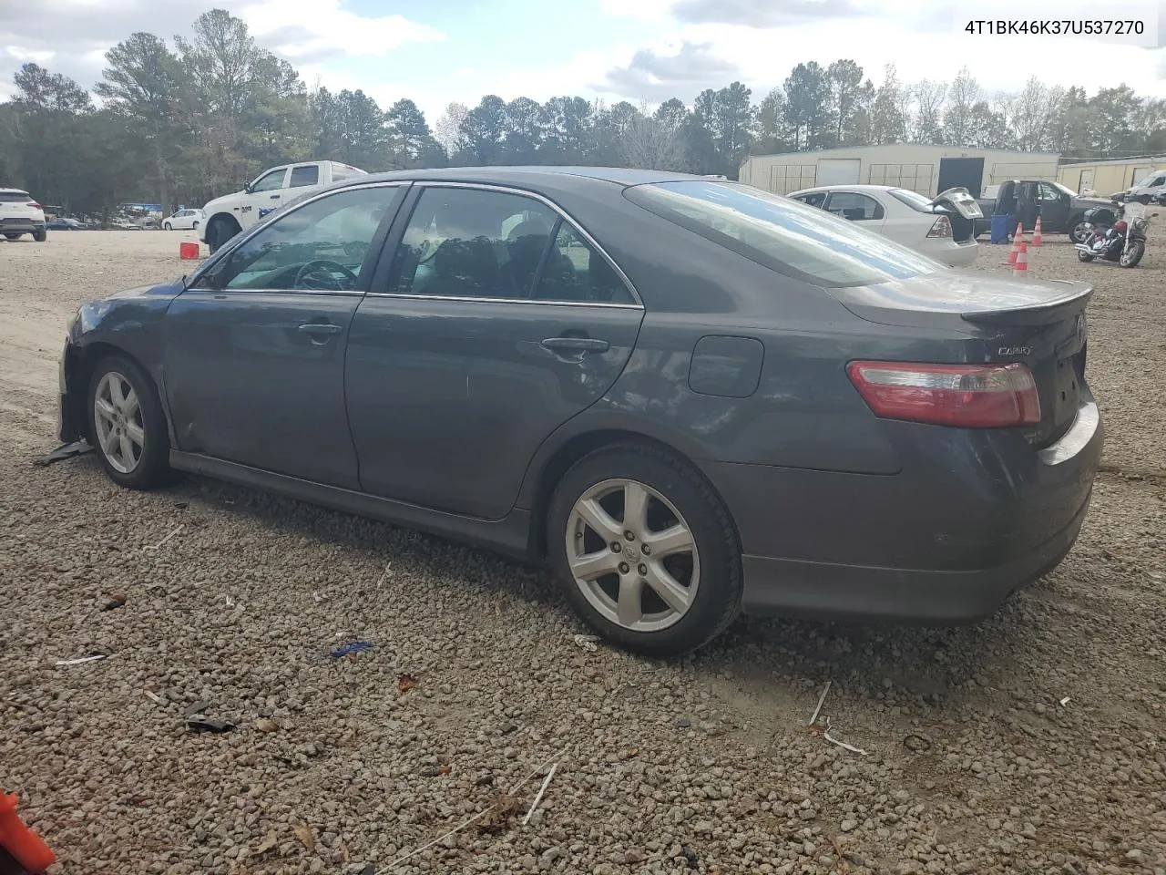 2007 Toyota Camry Le VIN: 4T1BK46K37U537270 Lot: 78701354