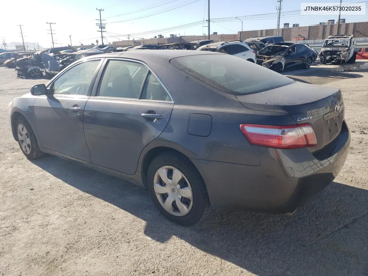 2007 Toyota Camry Le VIN: JTNBK46K573020235 Lot: 78713204