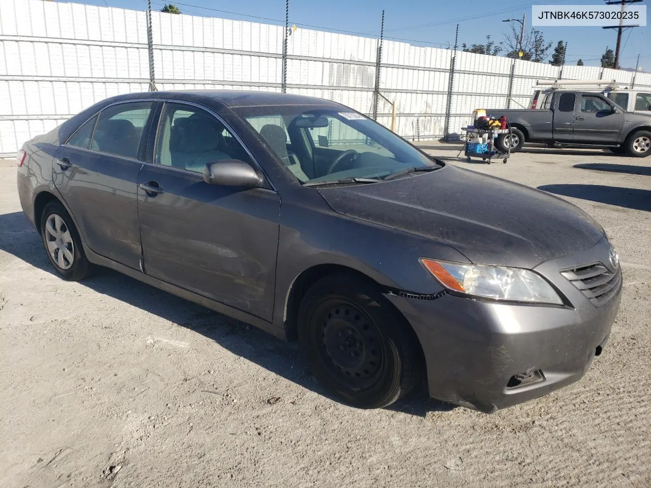 2007 Toyota Camry Le VIN: JTNBK46K573020235 Lot: 78713204