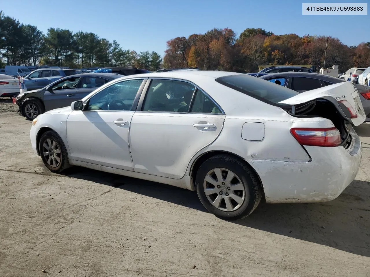 2007 Toyota Camry Ce VIN: 4T1BE46K97U593883 Lot: 78804514