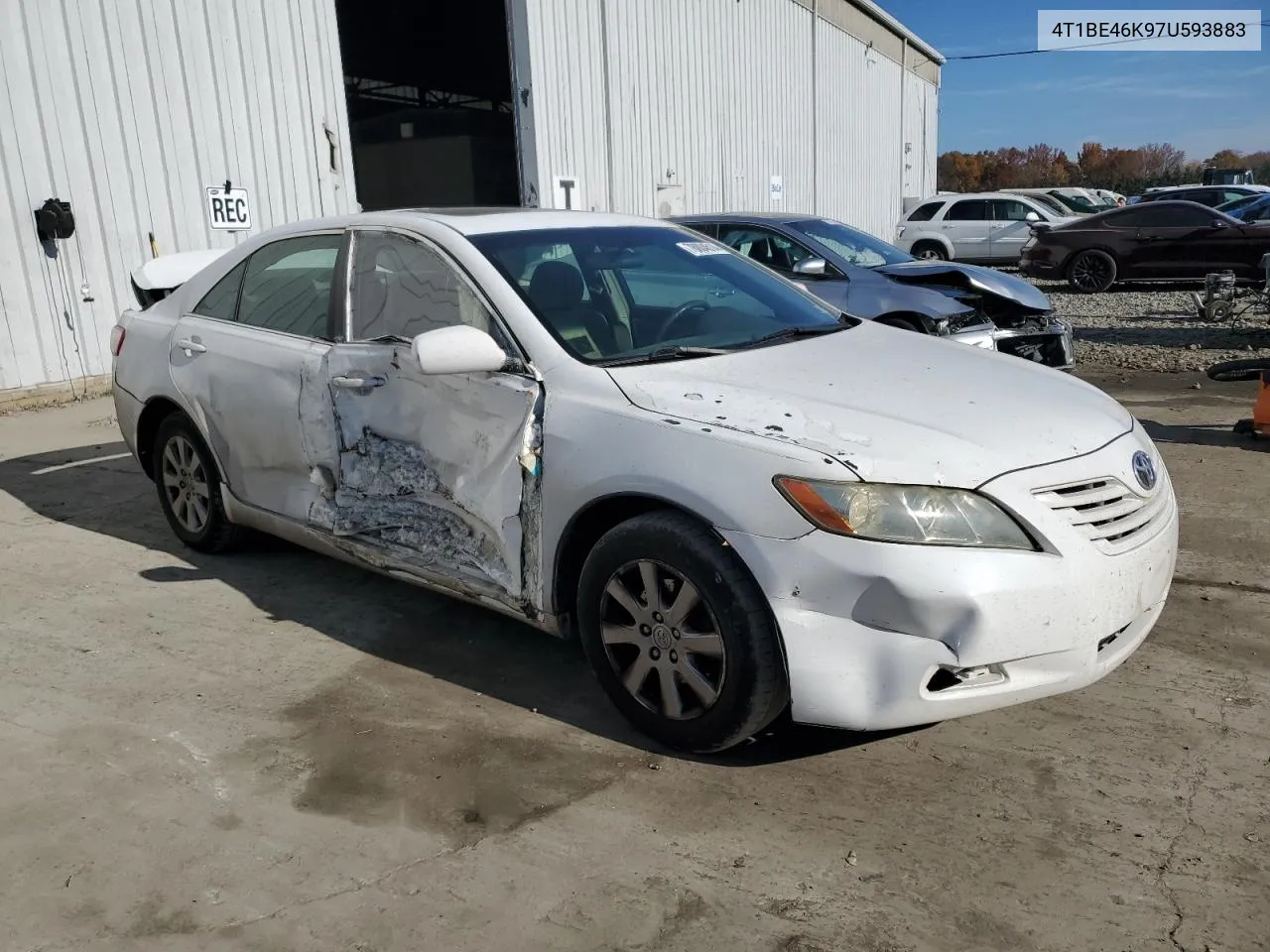 4T1BE46K97U593883 2007 Toyota Camry Ce