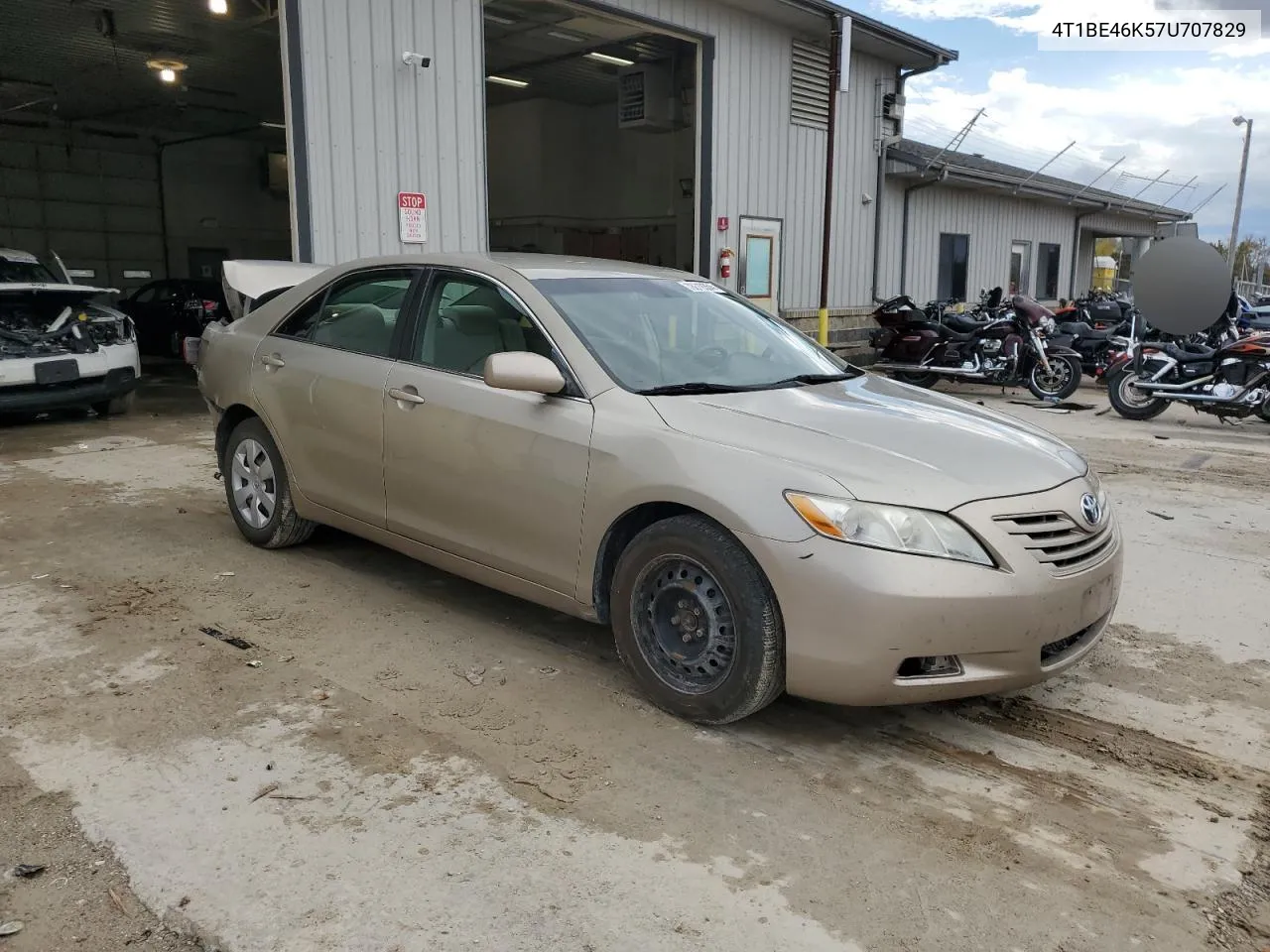 2007 Toyota Camry Ce VIN: 4T1BE46K57U707829 Lot: 78810354