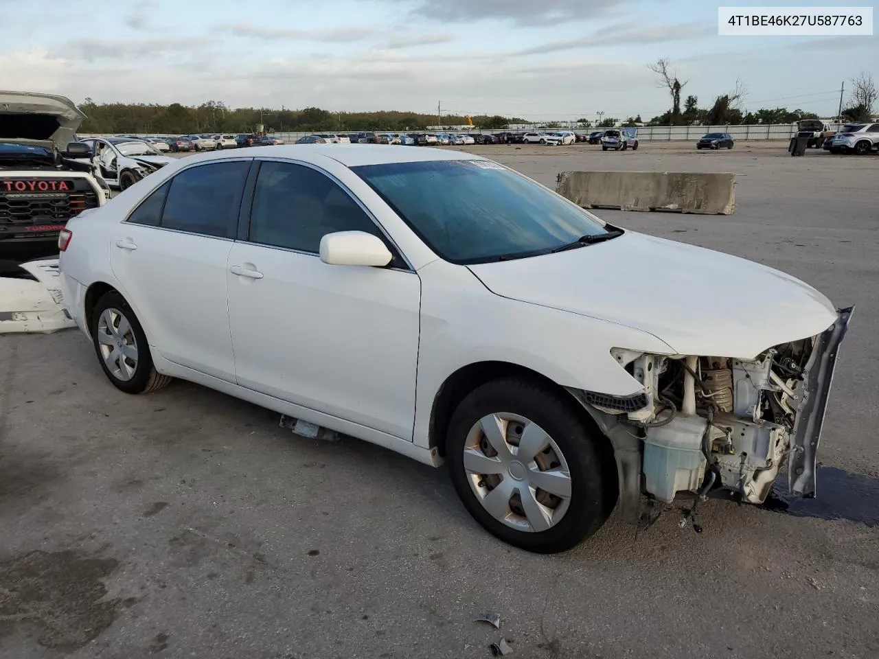 2007 Toyota Camry Ce VIN: 4T1BE46K27U587763 Lot: 78816324