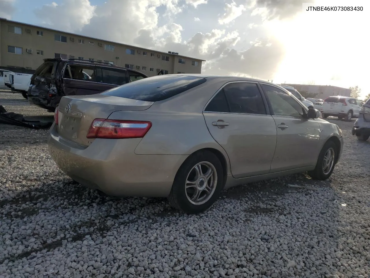 2007 Toyota Camry Ce VIN: JTNBE46K073083430 Lot: 78824614