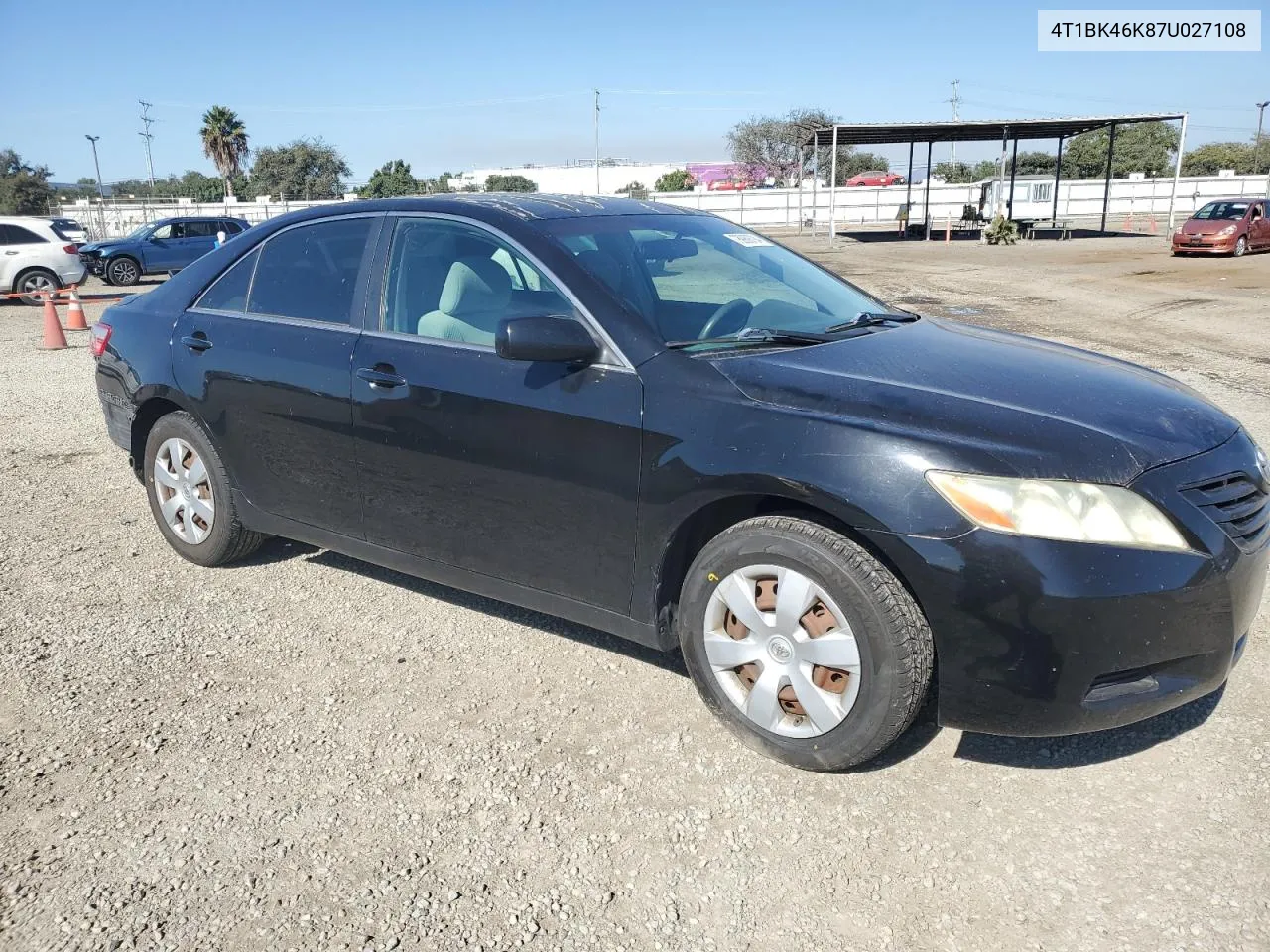 2007 Toyota Camry Le VIN: 4T1BK46K87U027108 Lot: 78909794