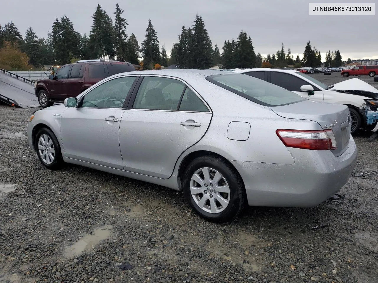 2007 Toyota Camry Hybrid VIN: JTNBB46K873013120 Lot: 79102544