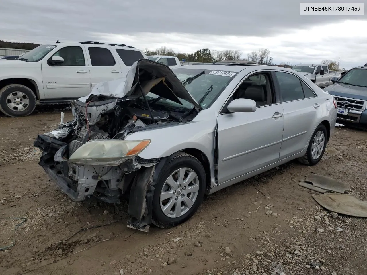 2007 Toyota Camry Hybrid VIN: JTNBB46K173017459 Lot: 79117434