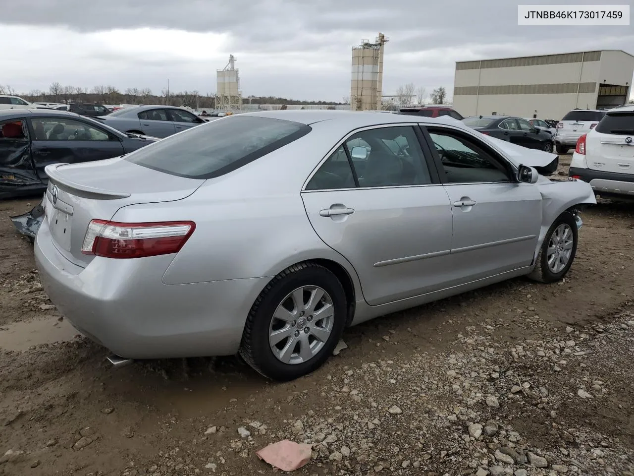 2007 Toyota Camry Hybrid VIN: JTNBB46K173017459 Lot: 79117434