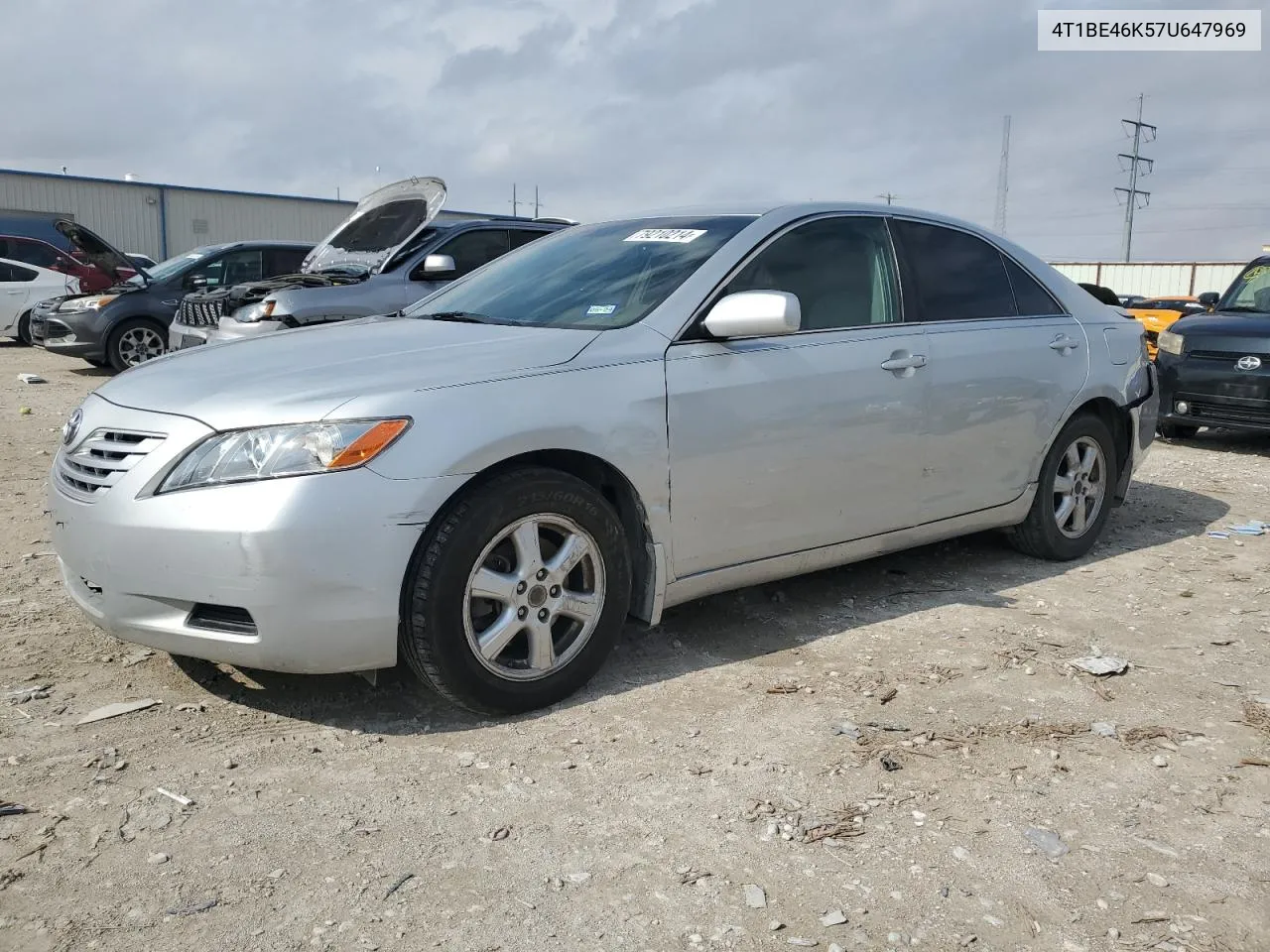 2007 Toyota Camry Ce VIN: 4T1BE46K57U647969 Lot: 79210214