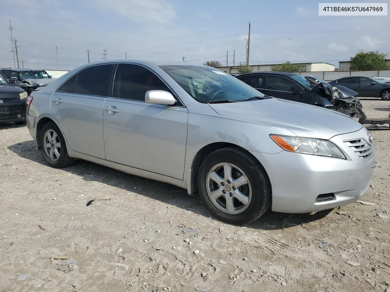 2007 Toyota Camry Ce VIN: 4T1BE46K57U647969 Lot: 79210214