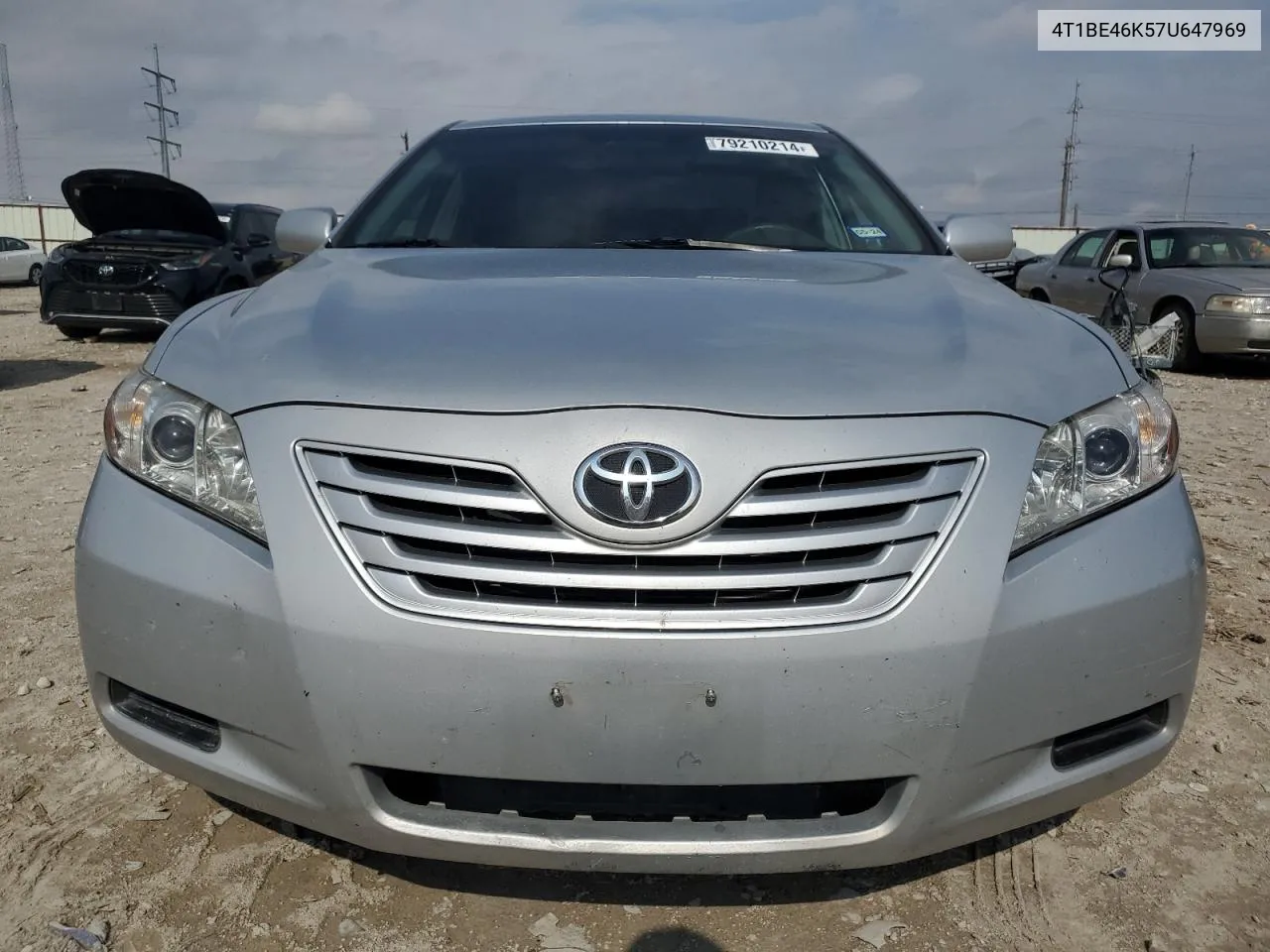 2007 Toyota Camry Ce VIN: 4T1BE46K57U647969 Lot: 79210214