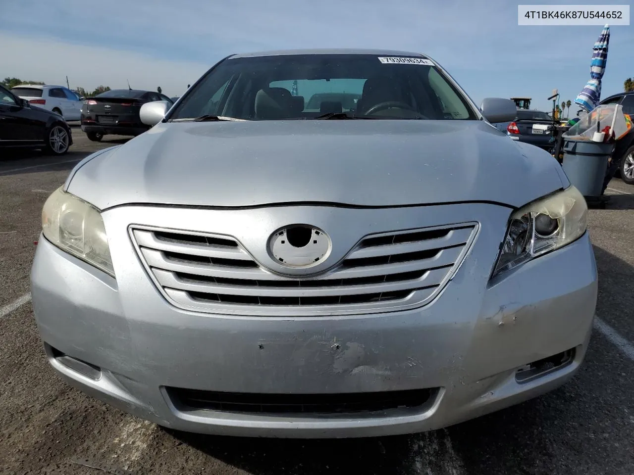 2007 Toyota Camry Le VIN: 4T1BK46K87U544652 Lot: 79309634