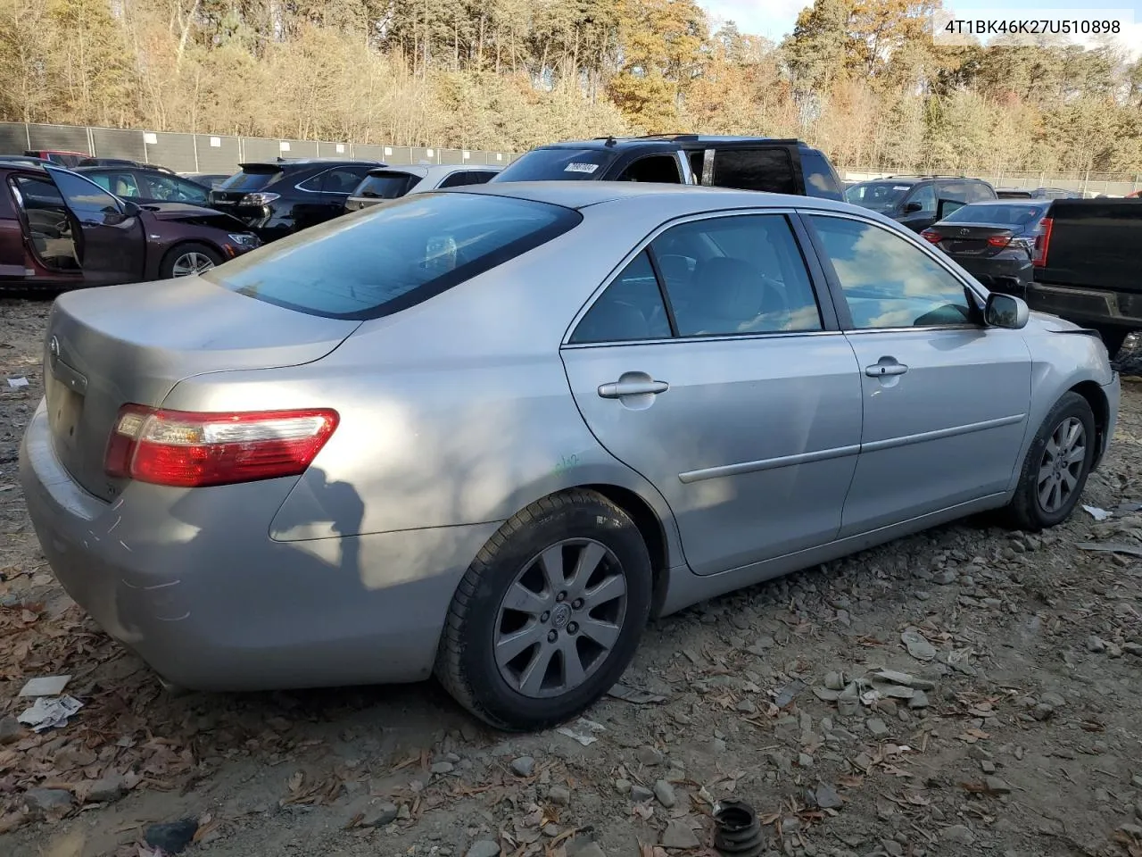 4T1BK46K27U510898 2007 Toyota Camry Le