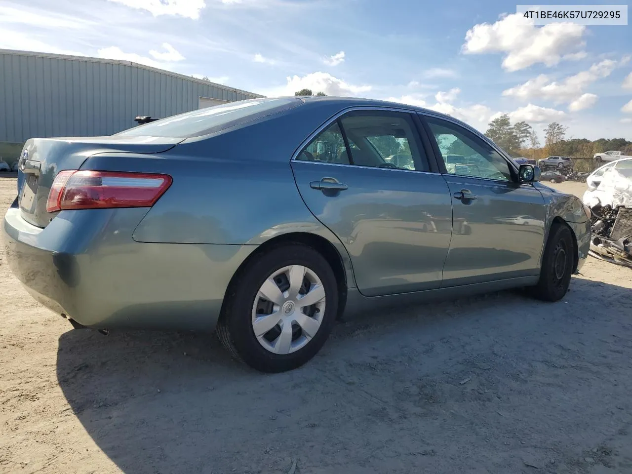 2007 Toyota Camry Ce VIN: 4T1BE46K57U729295 Lot: 79449024