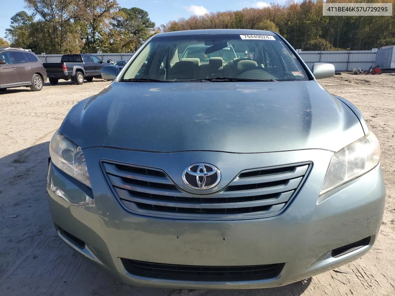 2007 Toyota Camry Ce VIN: 4T1BE46K57U729295 Lot: 79449024