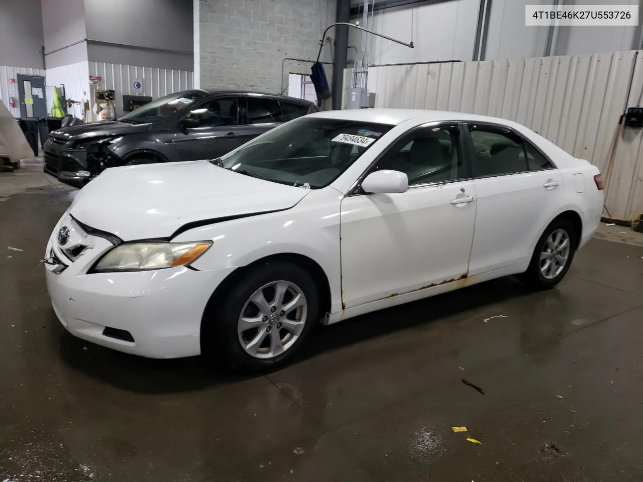 2007 Toyota Camry Ce VIN: 4T1BE46K27U553726 Lot: 79494634