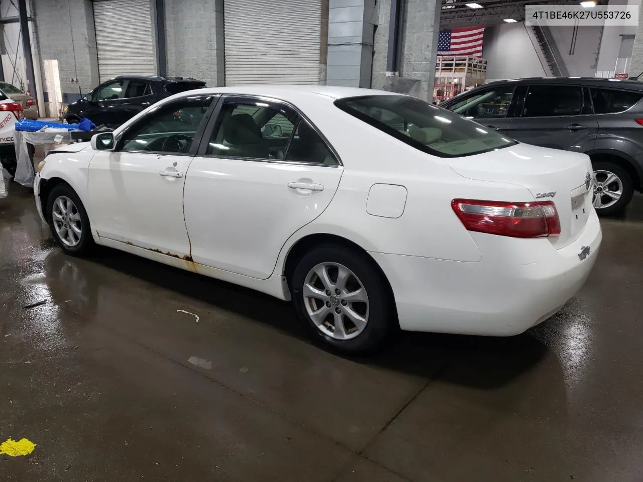 2007 Toyota Camry Ce VIN: 4T1BE46K27U553726 Lot: 79494634