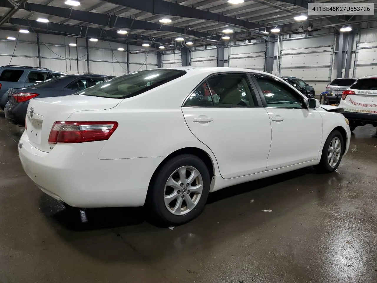 2007 Toyota Camry Ce VIN: 4T1BE46K27U553726 Lot: 79494634