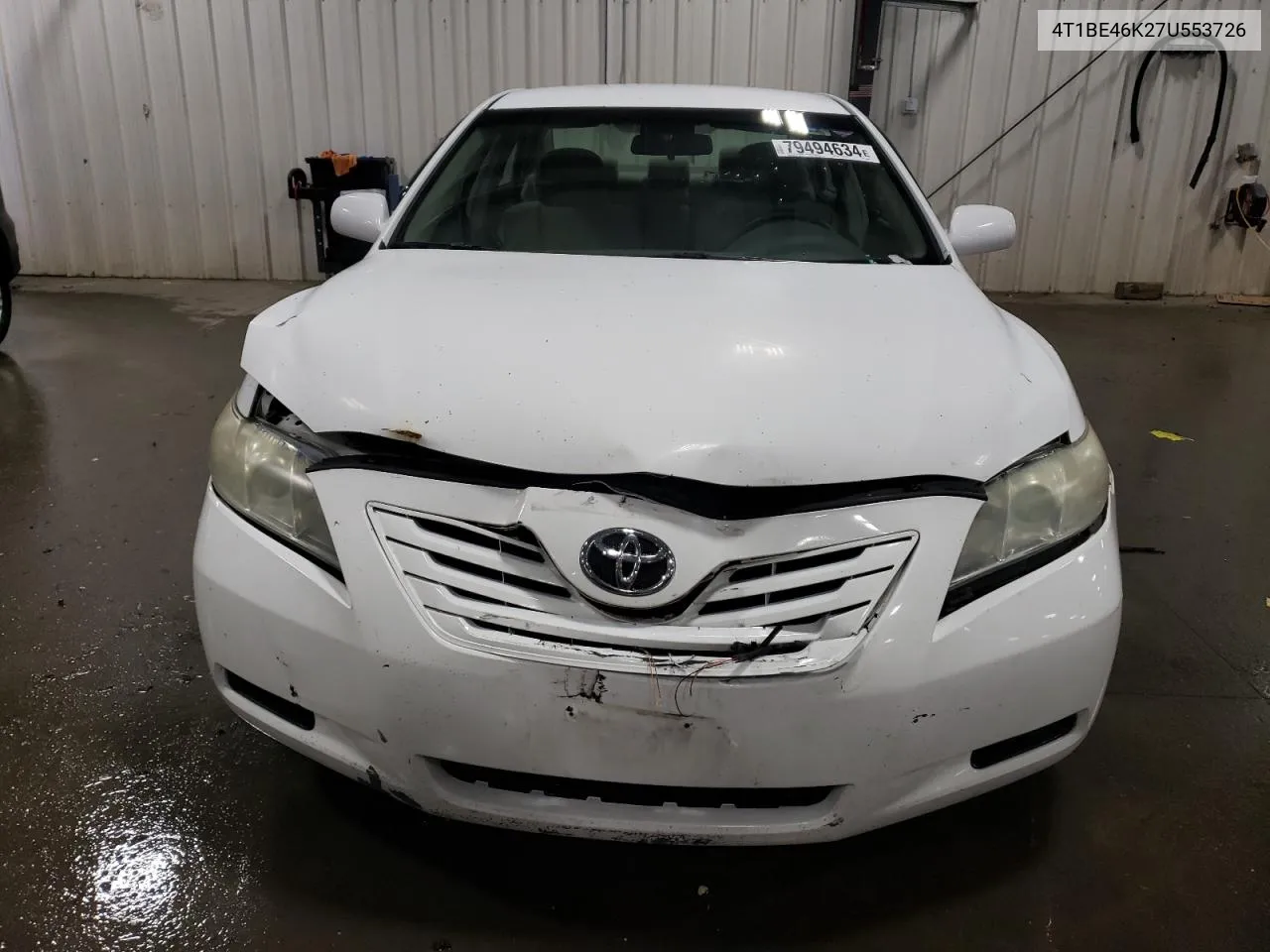 2007 Toyota Camry Ce VIN: 4T1BE46K27U553726 Lot: 79494634