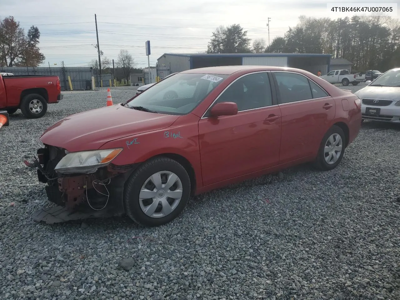 2007 Toyota Camry Le VIN: 4T1BK46K47U007065 Lot: 79677954