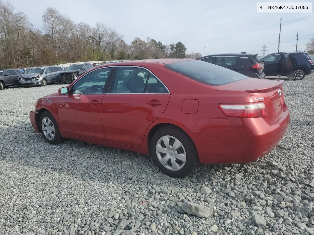 2007 Toyota Camry Le VIN: 4T1BK46K47U007065 Lot: 79677954