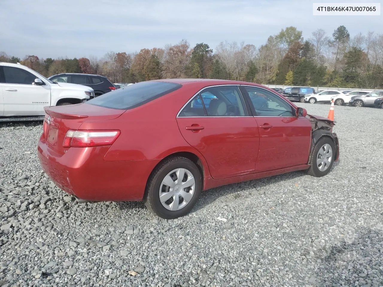 2007 Toyota Camry Le VIN: 4T1BK46K47U007065 Lot: 79677954