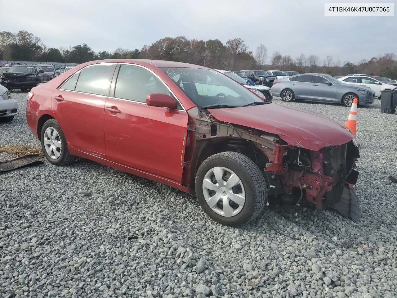 2007 Toyota Camry Le VIN: 4T1BK46K47U007065 Lot: 79677954