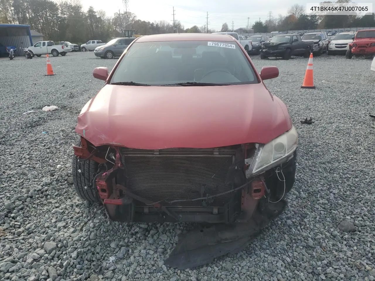 2007 Toyota Camry Le VIN: 4T1BK46K47U007065 Lot: 79677954