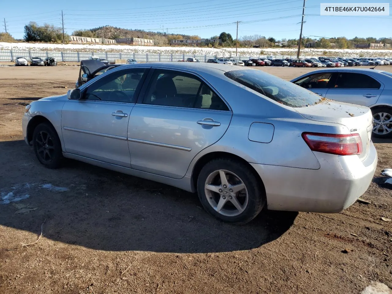 2007 Toyota Camry Ce VIN: 4T1BE46K47U042664 Lot: 79721744