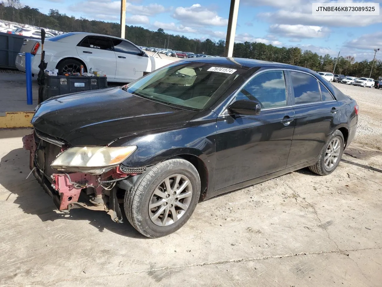 2007 Toyota Camry Ce VIN: JTNBE46K873089525 Lot: 79741574