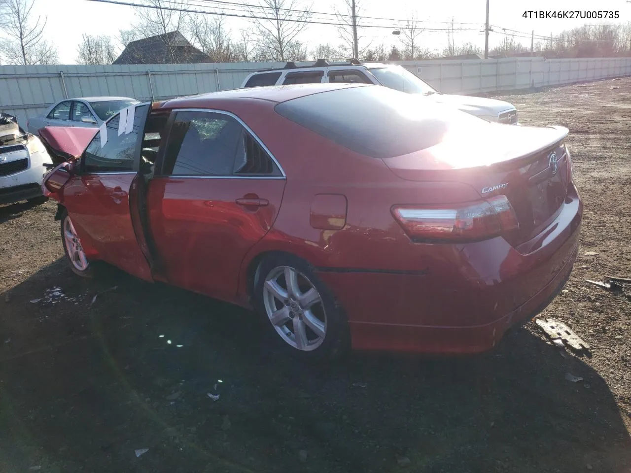 4T1BK46K27U005735 2007 Toyota Camry Le