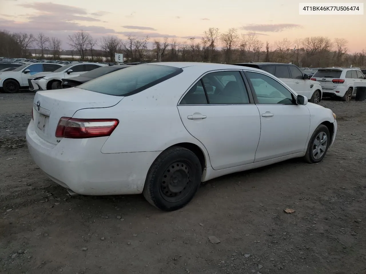 2007 Toyota Camry Le VIN: 4T1BK46K77U506474 Lot: 79748614