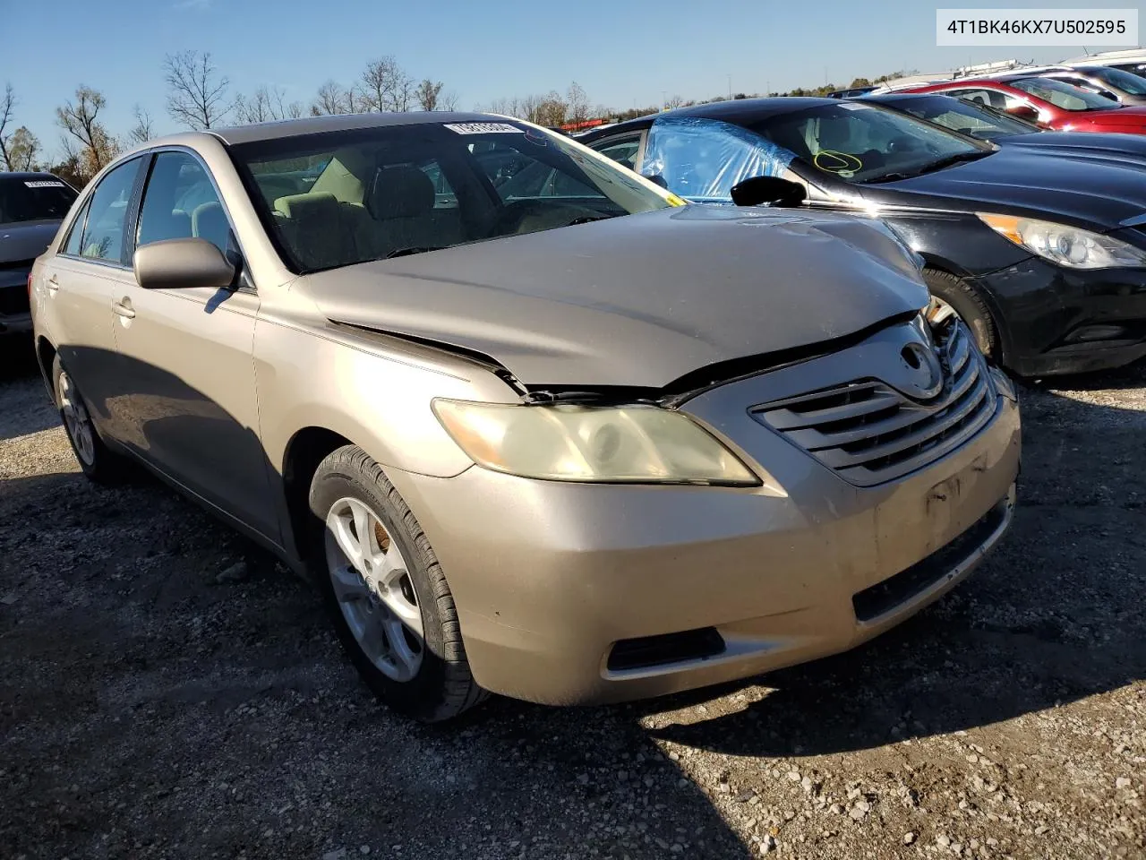 2007 Toyota Camry Le VIN: 4T1BK46KX7U502595 Lot: 79816304