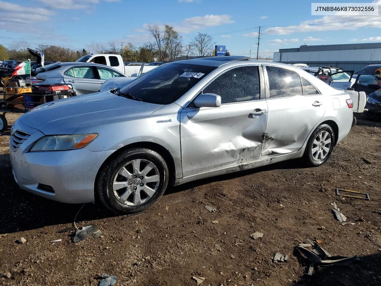 2007 Toyota Camry Hybrid VIN: JTNBB46K873032556 Lot: 79851354