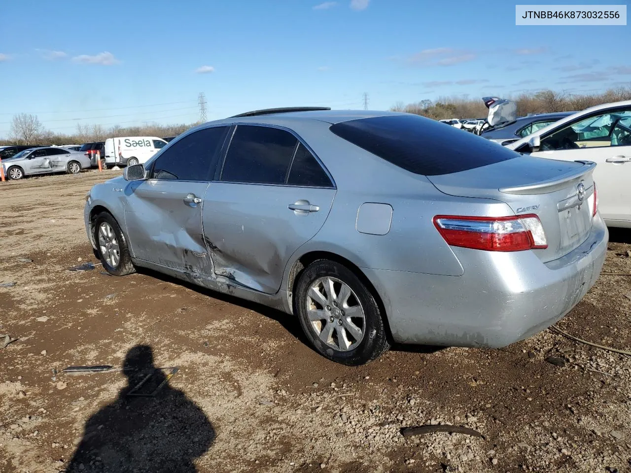 2007 Toyota Camry Hybrid VIN: JTNBB46K873032556 Lot: 79851354