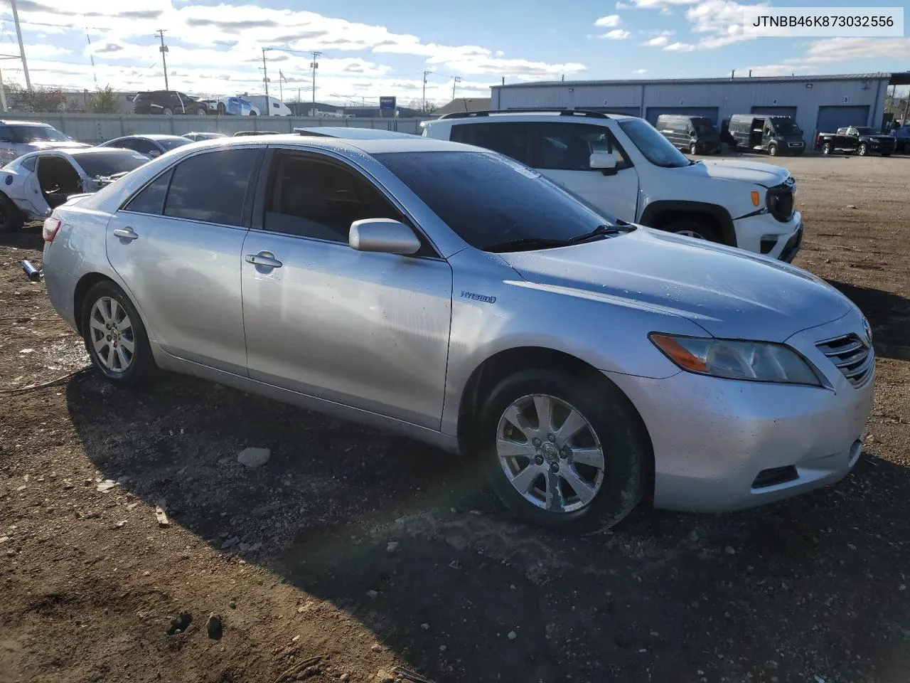 2007 Toyota Camry Hybrid VIN: JTNBB46K873032556 Lot: 79851354