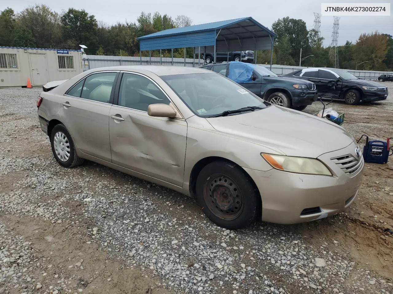 2007 Toyota Camry Le VIN: JTNBK46K273002274 Lot: 79930984