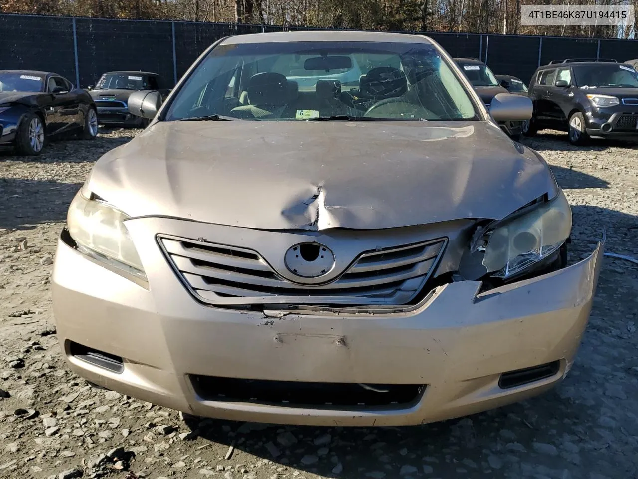 2007 Toyota Camry Ce VIN: 4T1BE46K87U194415 Lot: 79937004