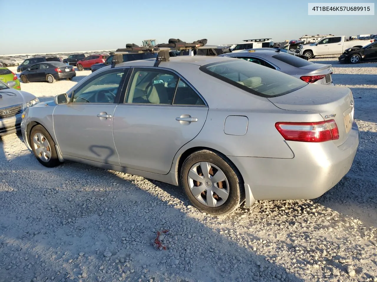 2007 Toyota Camry Ce VIN: 4T1BE46K57U689915 Lot: 80017434