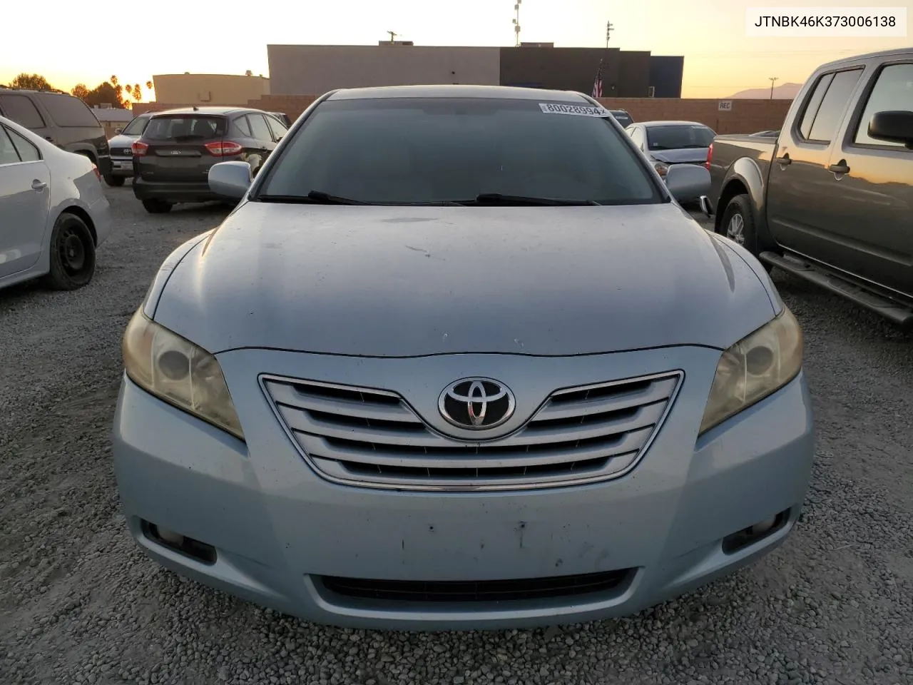 2007 Toyota Camry Le VIN: JTNBK46K373006138 Lot: 80028994