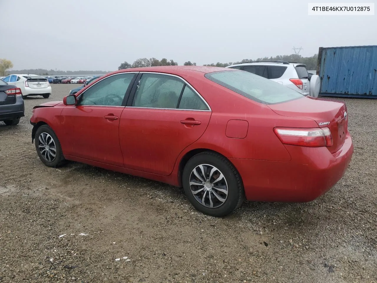 2007 Toyota Camry Ce VIN: 4T1BE46KX7U012875 Lot: 80042624