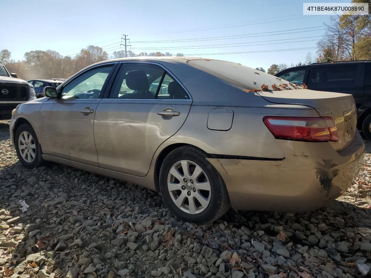 2007 Toyota Camry Ce VIN: 4T1BE46K87U008890 Lot: 80055114