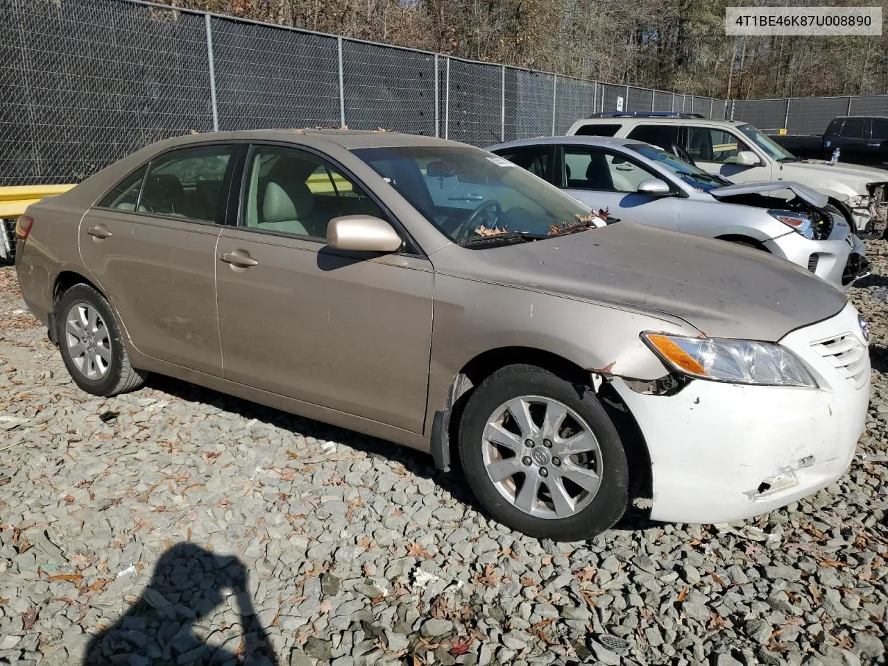 2007 Toyota Camry Ce VIN: 4T1BE46K87U008890 Lot: 80055114