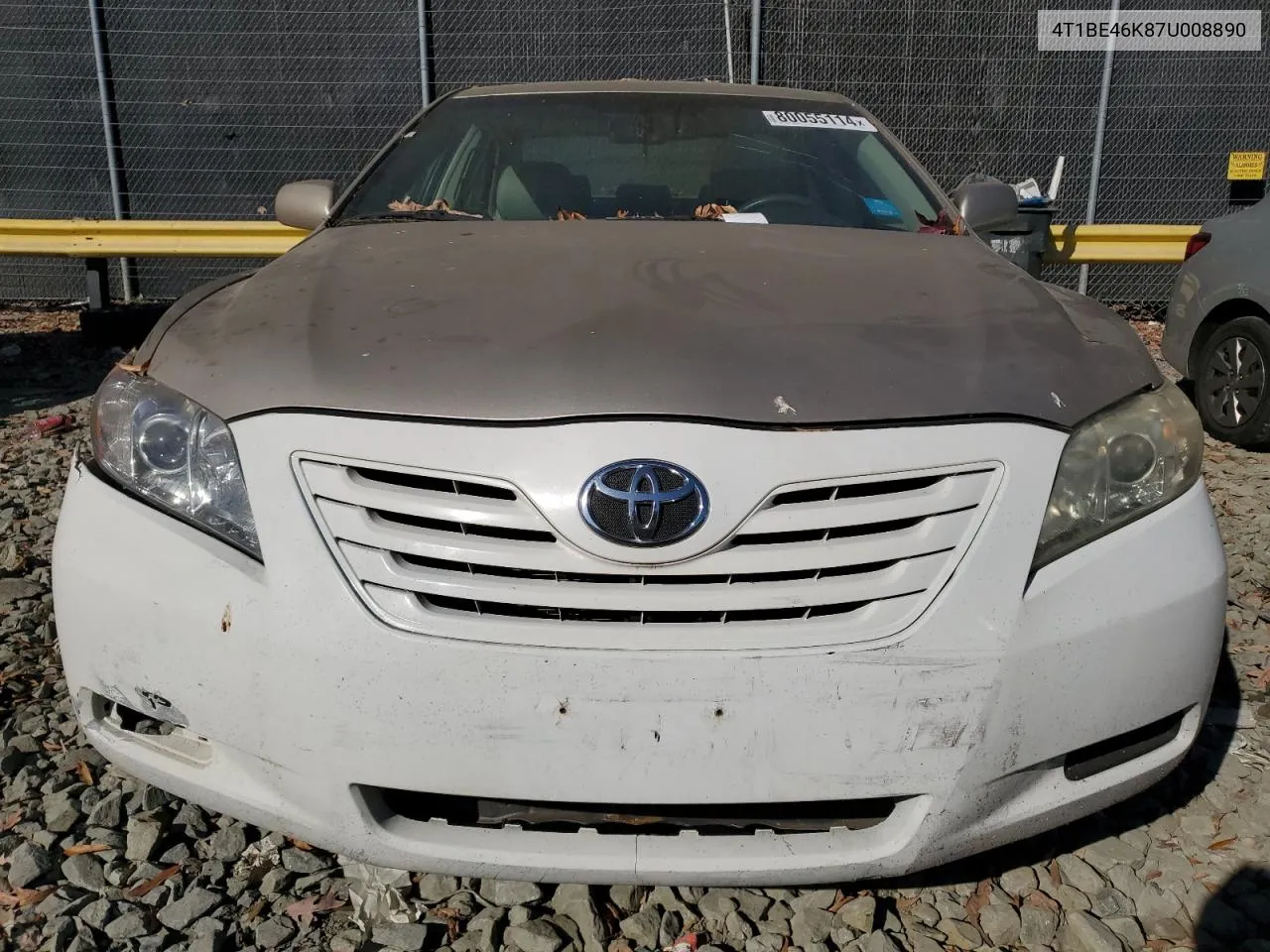 2007 Toyota Camry Ce VIN: 4T1BE46K87U008890 Lot: 80055114