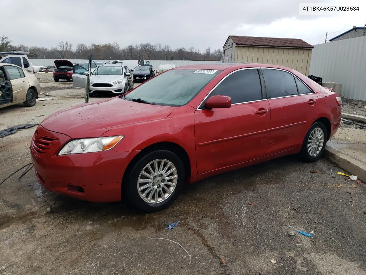 2007 Toyota Camry Le VIN: 4T1BK46K57U023534 Lot: 80116724