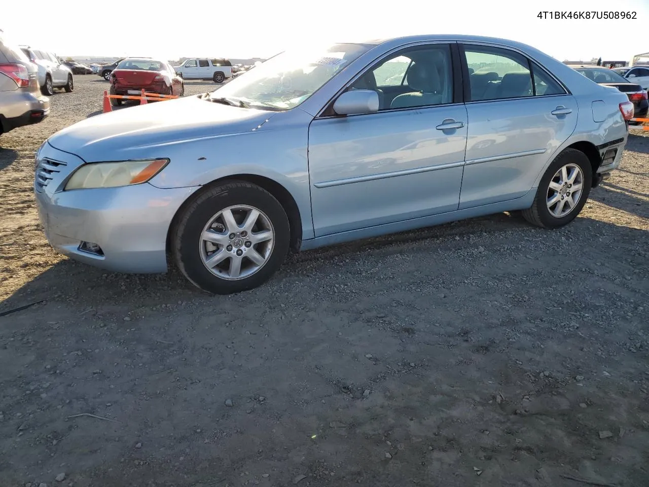 2007 Toyota Camry Le VIN: 4T1BK46K87U508962 Lot: 80232994