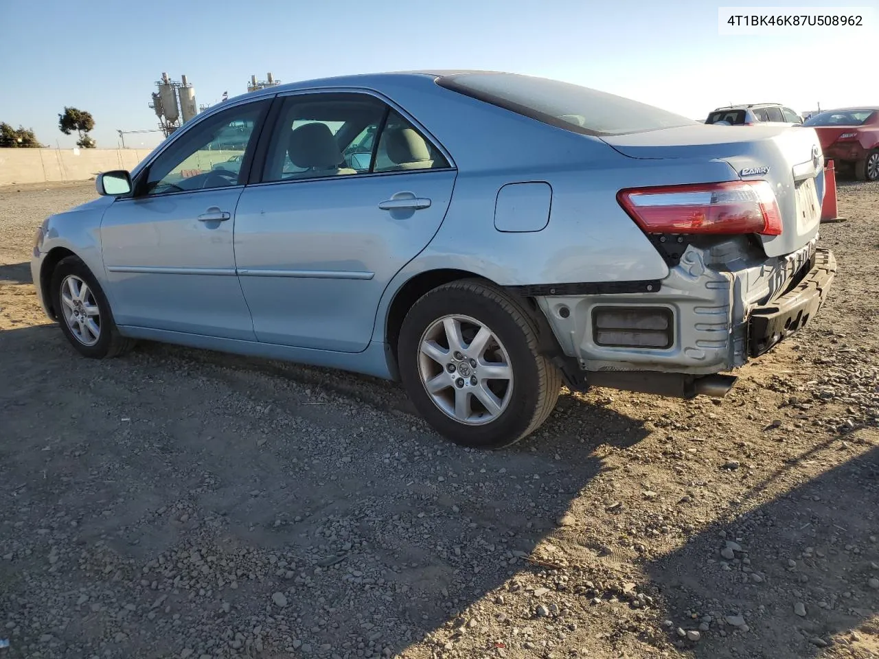 2007 Toyota Camry Le VIN: 4T1BK46K87U508962 Lot: 80232994