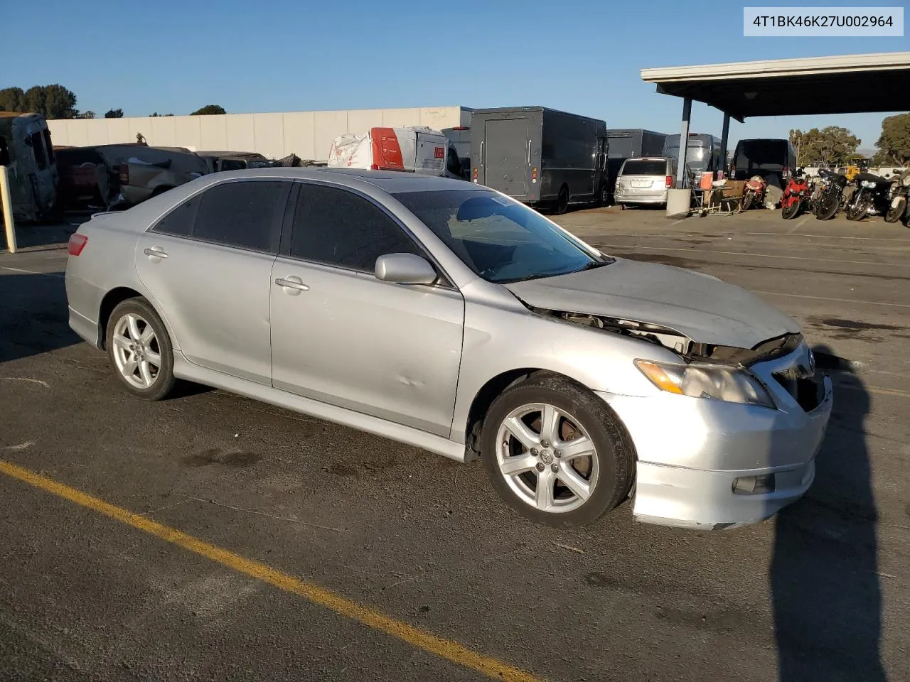 2007 Toyota Camry Le VIN: 4T1BK46K27U002964 Lot: 80246114