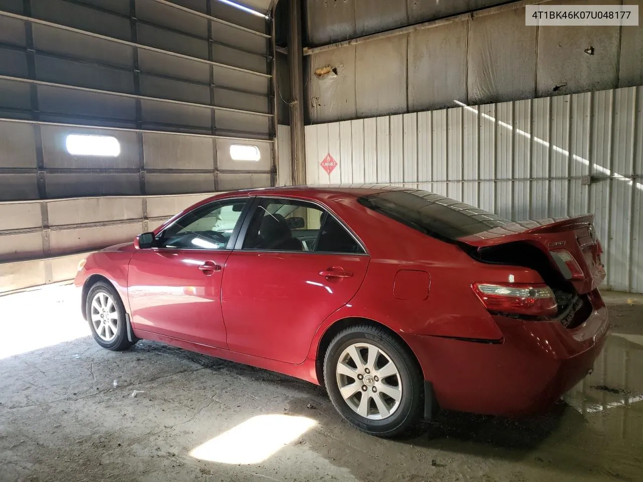 2007 Toyota Camry Le VIN: 4T1BK46K07U048177 Lot: 80296804